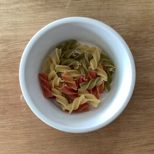 Organic Tricolore Fusilli Pasta