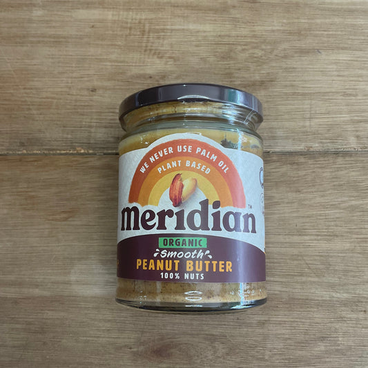 Meridian Organic Smooth Peanut Butter 280g