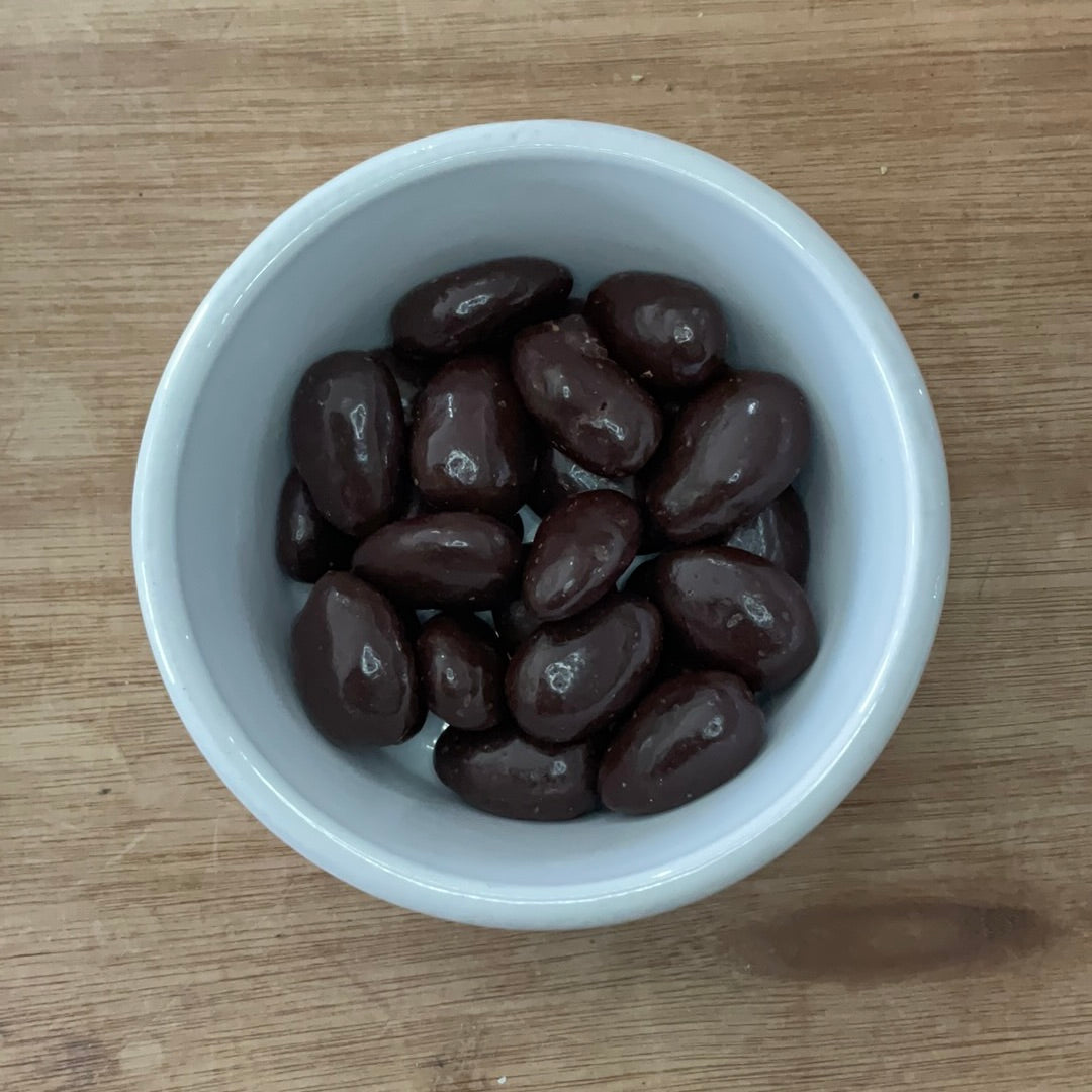 Organic Dark Chocolate Coated Almonds